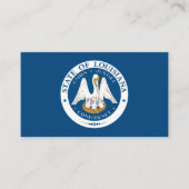 Louisianisches Siegel, Siegel Louisiana Visitenkarte (Vorderseite)