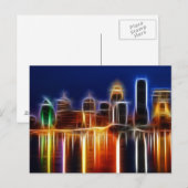 Louisville abstrakt postkarte (Vorne/Hinten)
