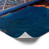 Louisville Abstrakte Skyline Poster (Ecke)