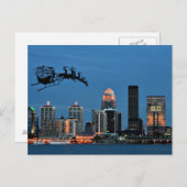 Louisville Christmas Feiertagspostkarte (Vorne/Hinten)
