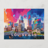Louisville Derby City Postkarte (Vorderseite)