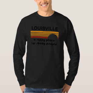 Louisville ein sonniger Ort für schattige Leute Vi T-Shirt