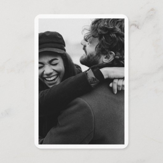 Louisville - Einschließungskarte für die Hochzeits Begleitkarte (Rückseite)