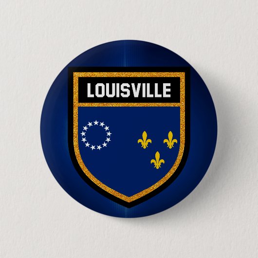 Louisville Flag Button (Vorderseite)