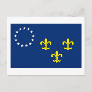 Louisville Flag Postcard Postkarte