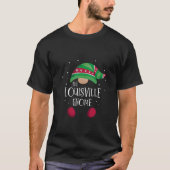 Louisville Gnome Family Matching Christmas Pajamas T-Shirt (Vorderseite)