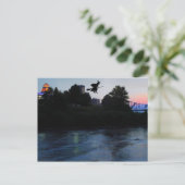 Louisville Halloween Postkarte (Stehend Vorderseite)