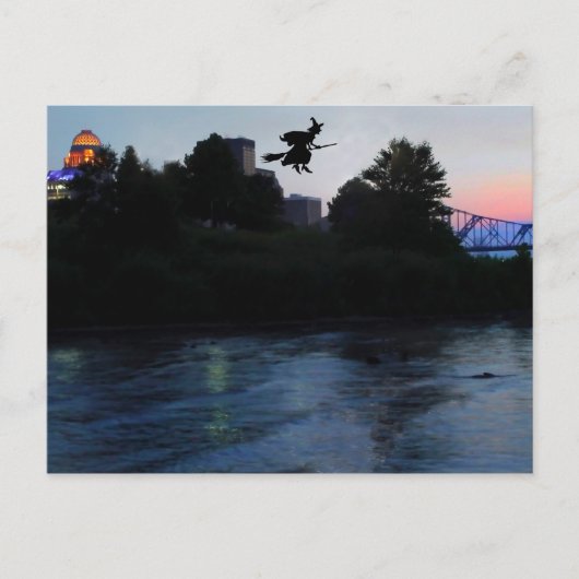 Louisville Halloween Postkarte (Vorderseite)