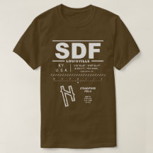 Louisville International Airport SDF T - Shirt