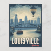 Louisville, Kentucky - Atemberaubende Aussicht auf Postkarte (Vorderseite)