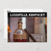 LOUISVILLE KENTUCKY BOURBON Postkarte (Vorne/Hinten)