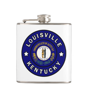 Louisville Kentucky Flachmann