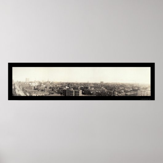 Louisville, Kentucky Foto 1910 Poster (Vorne)