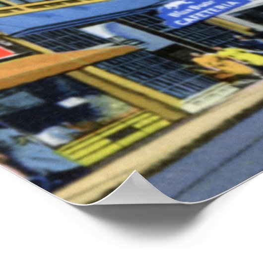 Louisville Kentucky Fourth Street Poster (Ecke)