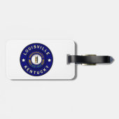 Louisville Kentucky Gepäckanhänger (Rückseite horizontal)