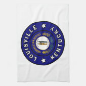 Louisville Kentucky Geschirrtuch (Vertikal)