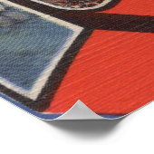 Louisville, Kentucky - Große Buchstabenszenen Poster (Ecke)