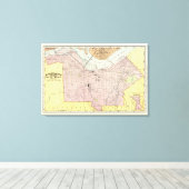 Louisville, Kentucky Leinwanddruck (Insitu (Holzboden))