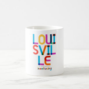 Louisville Kentucky Mid Century, Pop Art, Kaffeetasse
