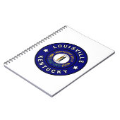 Louisville Kentucky Notizblock (Linke Seite)