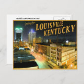 Louisville Kentucky Postcard Postkarte (Vorne/Hinten)