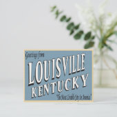 Louisville Kentucky Postcard Postkarte (Stehend Vorderseite)