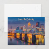 Louisville Kentucky Postcard Souvenir Postkarte (Vorne/Hinten)