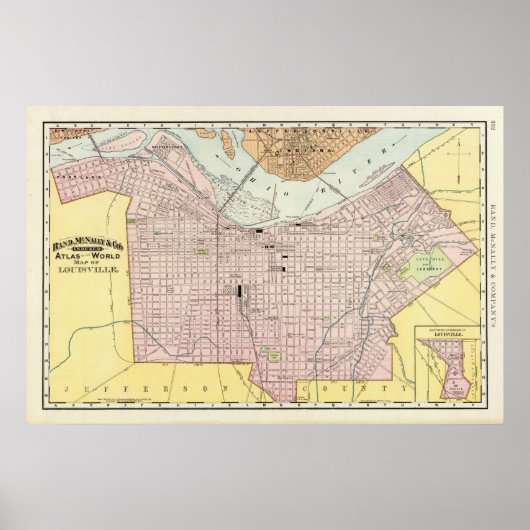 Louisville, Kentucky Poster (Vorne)