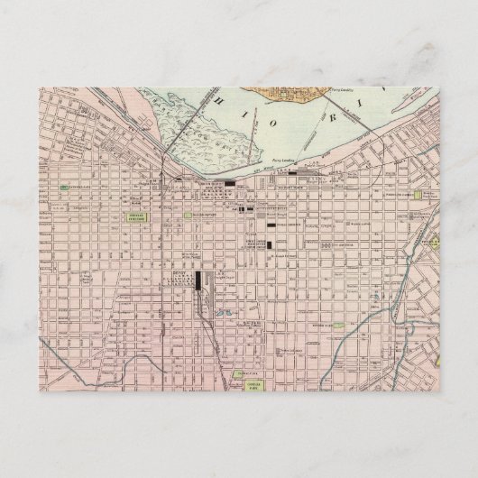 Louisville, Kentucky Postkarte (Vorderseite)