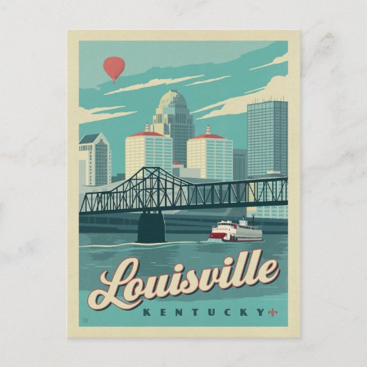 Louisville, Kentucky Postkarte (Vorderseite)