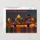 Louisville Kentucky Postkarte (Vorne/Hinten)