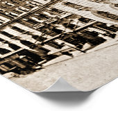 Louisville Kentucky Seelbach Hotel Poster (Ecke)