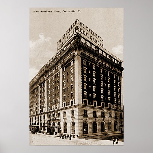 Louisville Kentucky Seelbach Hotel Poster (Vorne)