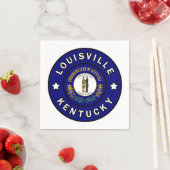 Louisville Kentucky Serviette (Beispiel)