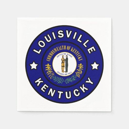 Louisville Kentucky Serviette (Vorderseite)
