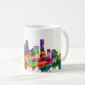 Louisville Kentucky Skyline Kaffeetasse (VorderseiteRechts)