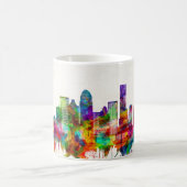 Louisville Kentucky Skyline Kaffeetasse (Mittel)