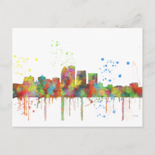 LOUISVILLE, KENTUCKY SKYLINE POSTKARTE
