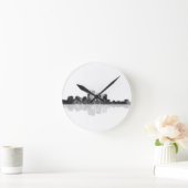 LOUISVILLE, KENTUCKY SKYLINE RUNDE WANDUHR (Zuhause)