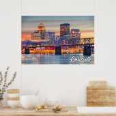 Louisville, Kentucky, USA Poster (Küche)