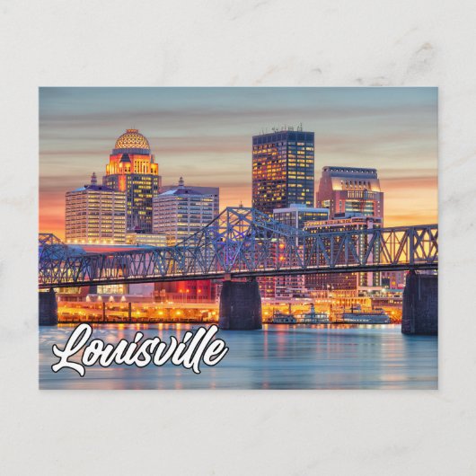 Louisville, Kentucky, USA Postkarte (Vorderseite)