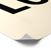 Louisville Kentucky USA Skyline Poster (Ecke)