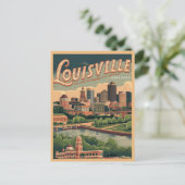 Louisville Kentucky Vintag, Reisen Postkarte (Stehend Vorderseite)