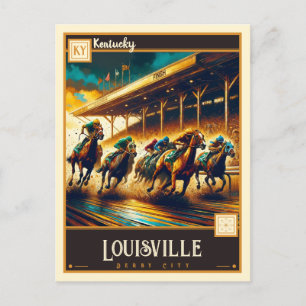 Louisville, Kentucky Vintage Postkarte