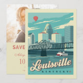 Louisville, Kenucky | SAVE THE DATE - FOTO (Vorne/Hinten)