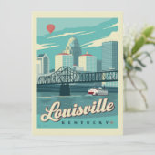 Louisville, Kenucky | SAVE THE DATE - FOTO (Stehend Vorderseite)