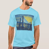 Louisville, KY Abraham Lincoln Bridge Painting T-Shirt (Vorderseite)