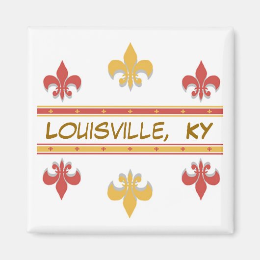 Louisville, KY Magnet (Vorne)