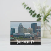 Louisville KY Postkarte (Stehend Vorderseite)