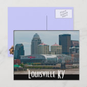 Louisville KY Postkarte (Vorne/Hinten)